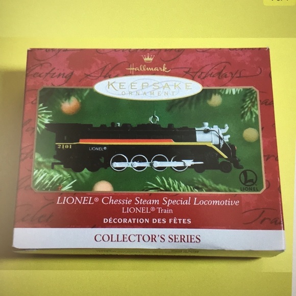 Vintage 2001 Hallmark Keepsake Ornament “Lionel Chessie Steam Locomotion” w/ Box - Picture 5 of 6